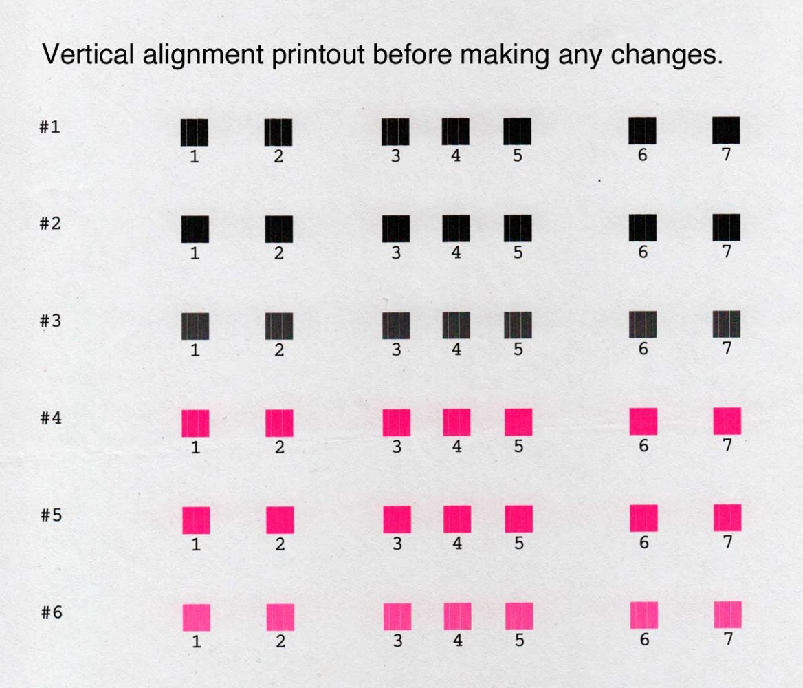 indrømme Ansigt opad skitse Meltdown of Print Head Alignment | PrinterKnowledge - Laser, 3D, Inkjet  Printer Help