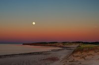 Harvest Moon rising over Cavendish Beach PEI 1080pxls.jpg