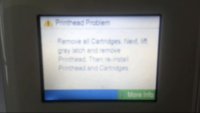 HP Photosmart Premium . MODEL C309a . FAULT asks reinstall print head . cartridges . File 2.JPG
